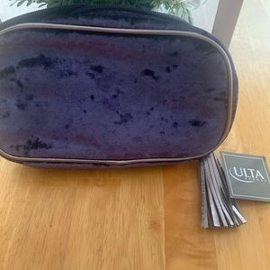 Velvet make up bag. Brand New. Never used.